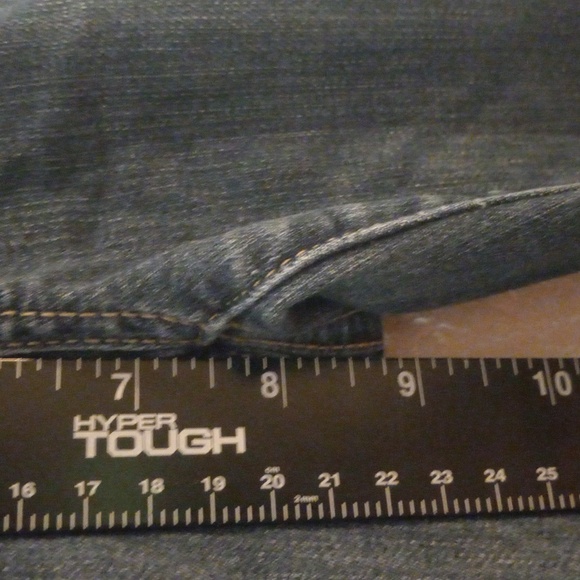 PAIGE Women's Blue Jeans Size 25 Cotton Blend Boho Dark Skinny Mid NWOT - Picture 6 of 11